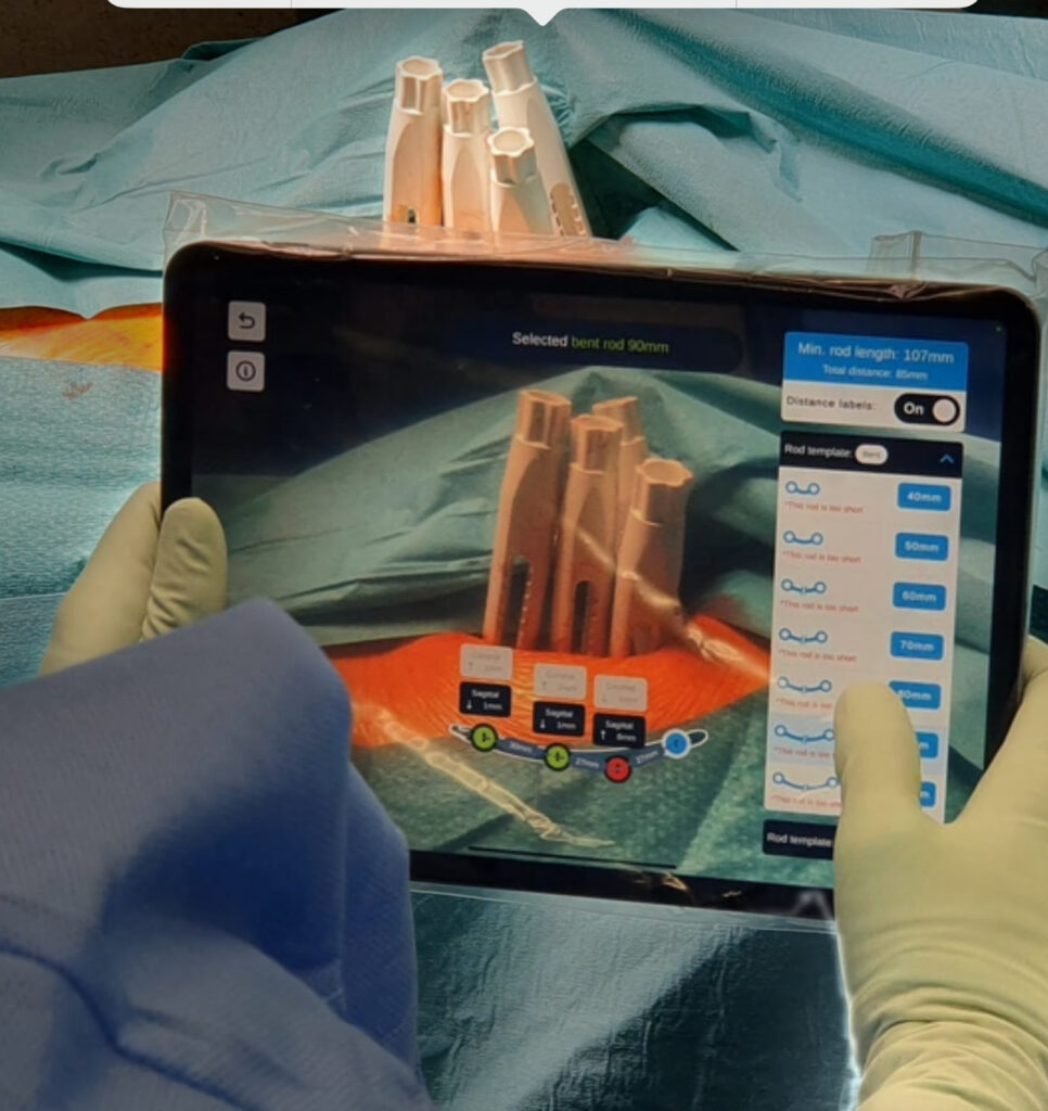 Réalité virtuelle augmentée Docteur Sébastien Levy chirurgie avec outil de réalité virtuelle augmentée
